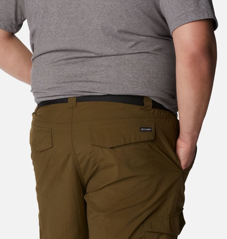 Men's Columbia Silver Ridge Cargo Pants Olive | Plus Size CA-O105C